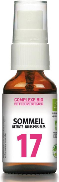 Dr Theiss Complexe Fleurs de Bach N°17 Sommeil 20ml