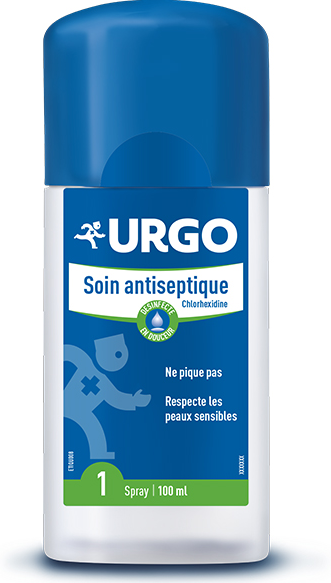 Urgo Premiers Soins Antiseptique Chlorhexidine Spray 100ml