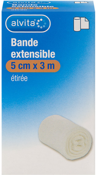 Alvita Bande Extensible 5cm x 3m 1 unité