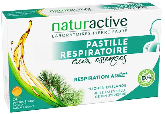 Naturactive Respiratoire 24 pastilles