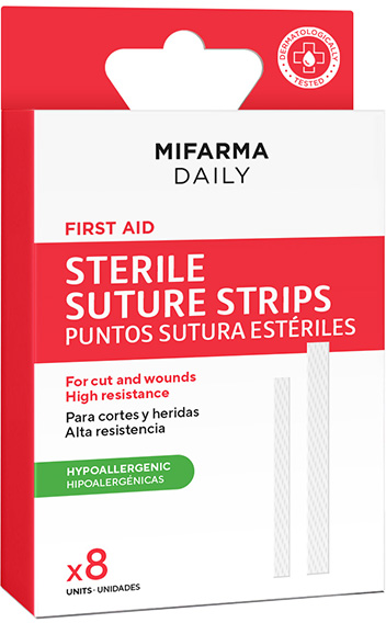 Mifarma Daily First Aid Suture Adhésive Stérile 8 unités