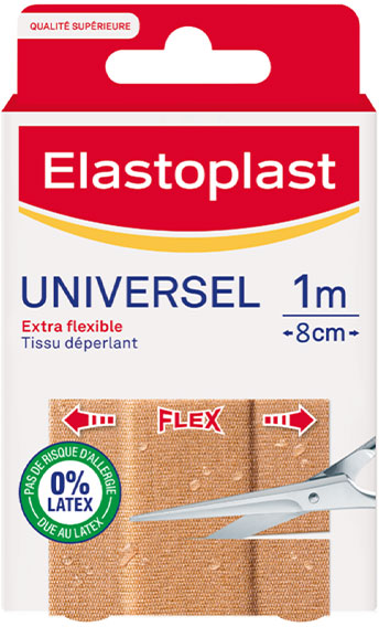 Elastoplast Universel Bande à Découper Tissu 10 x 8cm