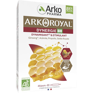 Arkopharma Arkoroyal Dynergie Bio 20 ampoules de 10 ml