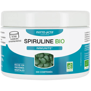 Phyto-Actif Phyto Actif Spiruline Bio 500 comprimes