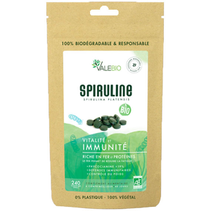 Valebio Spiruline 500mg Bio 240 comprimes