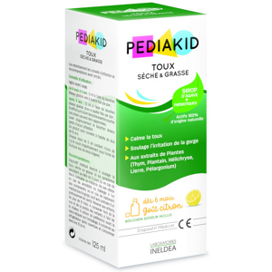 Pediakid Sirop Toux Seche et Grasse 125ml