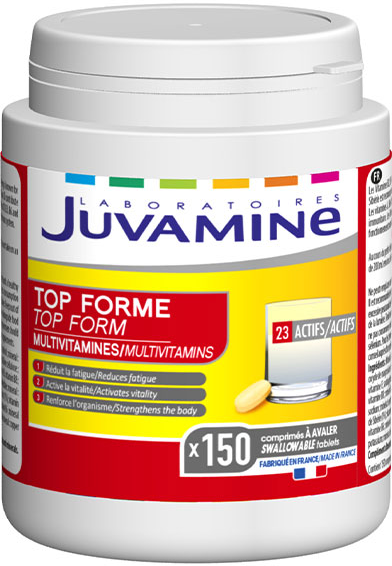 JUVAMINE TOP FORME A AVALER Format 5 mois 180 comprimés