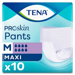TENA Proskin Pants Sous-Vêtement Absorbant Maxi Taille M 10 unités - Publicité