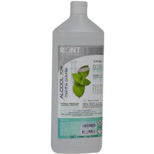 Ront Alcool 70 % Parfumé Menthe Poivrée Flacon 1000ml