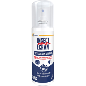 Insect Ecran Vêtements & Tissus Spray Anti-Moustiques 100ml