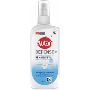 Autan Defense+ Répulsif Anti-Moustiques Sensitive 100ml