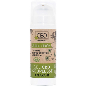 CBD Gel Souplesse Relaxant Bio 30ml