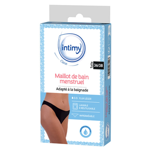 INTIMY CARE BAS DE MAILLOT DE BAIN MENSTRUEL Taille 36/38