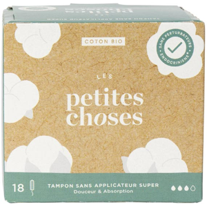 Les Petites Choses Tampons Bio Flux Super 18 unités