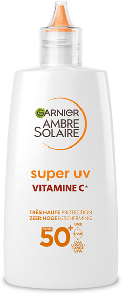 Garnier Ambre Solaire Super Uv Vitamine C Fluide Anti-Taches SPF 50+ 40ml