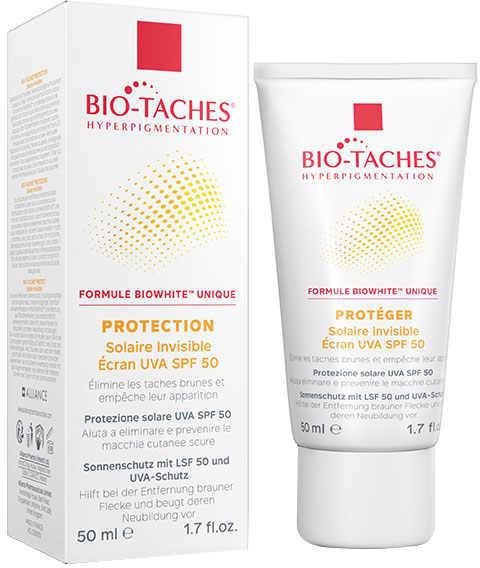 Alliance Pharma France Alliance Pharma Bio-Taches ®Solaire Haute Protection Invisible SPF50 50ml