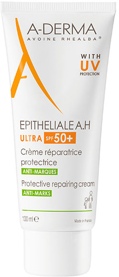 A-Derma Epitheliale A.H Ultra Crème Réparatrice Protectrice Anti-Marques SPF50+ 100ml