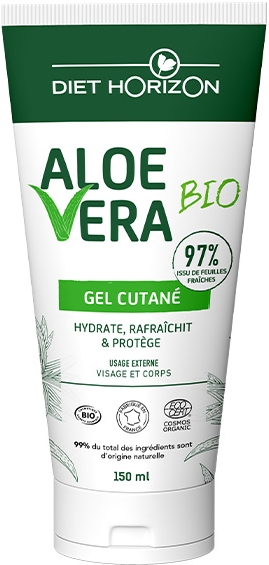 Diet Horizon Gel Aloe Vera 97% Visage et Corps Bio 150ml