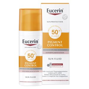 Eucerin Sun Protection Pigment Control Fluide Solaire Anti-Taches SPF50+ 50ml - Publicité