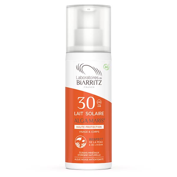 Laboratoires de Biarritz Algamaris Lait Solaire Bio SPF30 100ml