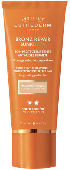 Esthederm Solaires Bronz Repair Sunkissed Soin Protecteur Soleil Modéré Teinté 50ml