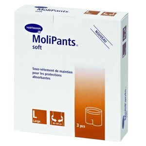 Hartmann Paul Molicare Premium Fixpants Soft Slip Filet Maintien Adulte L 3 unités - Publicité