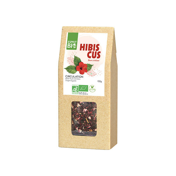 Esprit Bio Hibiscus Fleurs à Infuser 100g