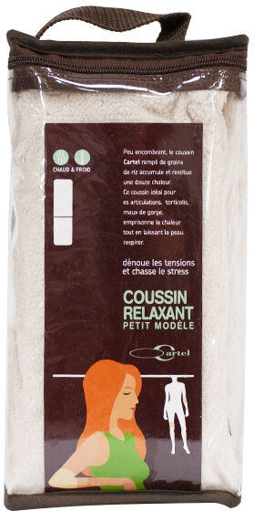 Vitry Coussin Relaxant Grains de Riz Petit Modèle