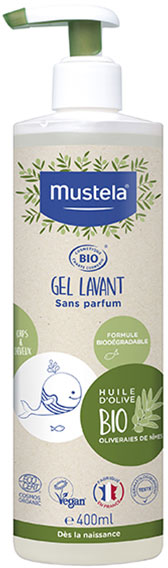 Mustela Bain & Toilette Gel Lavant Bio 400ml