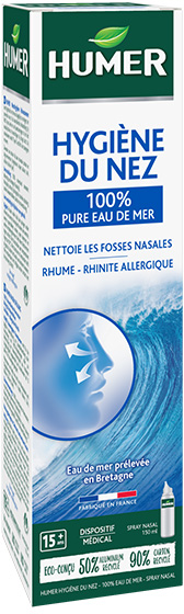 Humer Isotonique Hygiène du Nez Adulte dès 15 ans spray 150ml