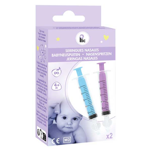 Plic seringues de lavage nasal pour bébés - Lot de