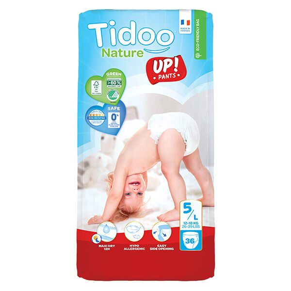 Tidoo Stand Up Culottes d'Apprentissage Taille 5 Junior 36 culottes