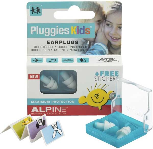 Alpine Bouchons d'Oreilles PluggiesKids 1 paire