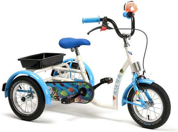 Lysse Matériel Médical Tricycle Enfant Aqua