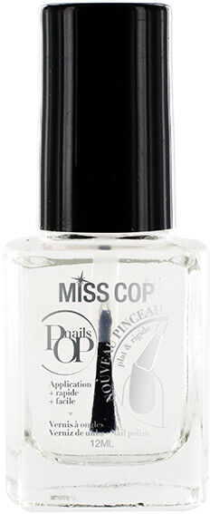 Miss Cop Vernis à Ongles Pop Nails N°0 Transparent 12ml