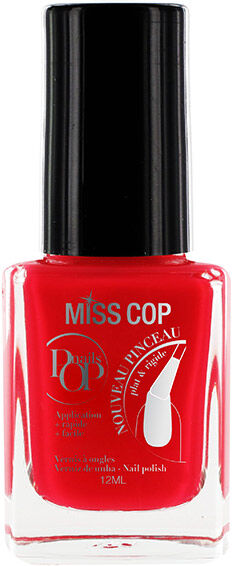 Miss Cop Vernis à Ongles Pop Nails N°5 Rouge Disco 12ml