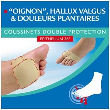 Epitact Coussinets Double Protection Hallux Valgus Taille L 1Paire