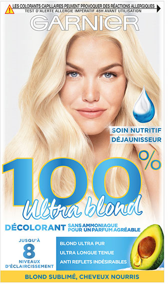 Garnier 100% Ultra Blond Décolorant Soin Nutritif Déjaunisseur