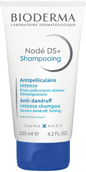 Bioderma Nodé DS+ Shampoing Antipelliculaire Cuirs Chevelus Sensibles 125ml