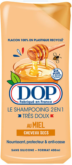 DOP Shampooing Cheveux Secs au Miel 400ml