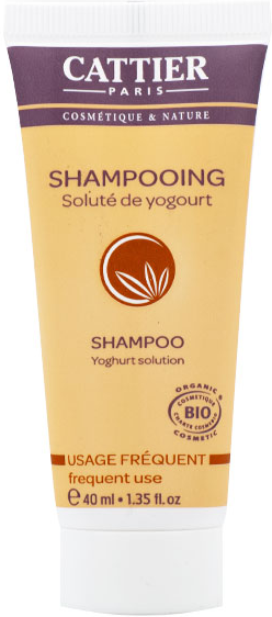 Cattier Shampoing Soluté de Yogourt Bio 40ml