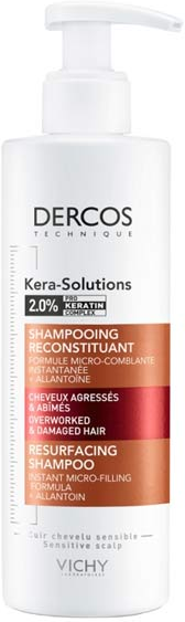 Vichy Dercos Shampoing Reconstituant Kera-Solutions 250ml