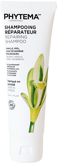 Phytema Hair Care Shampoing Réparateur Bio 50ml