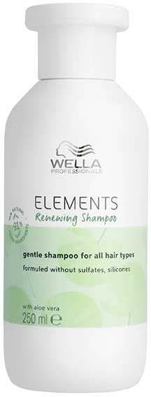 Wella Professionals Elements Shampoing régénérant sans sulfate pour tous types de cheveux 250ml