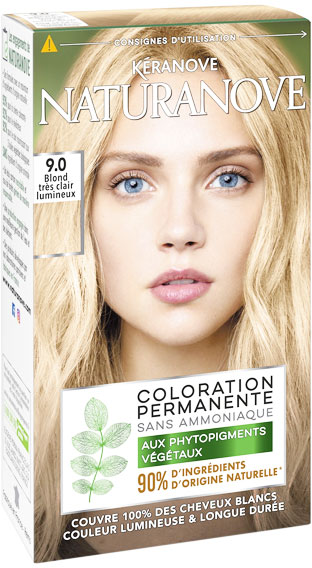 Kéranove Naturanove Coloration n°9 Blond Très Clair Lumineux