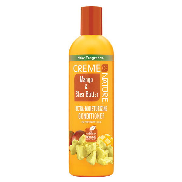 Creme of Nature, CNI, Après-shampoing ultra-hydratant à la mangue, 354ml