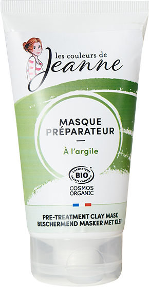 Les Couleurs de Jeanne Masque Préparateur à l'Argile Bio 150ml