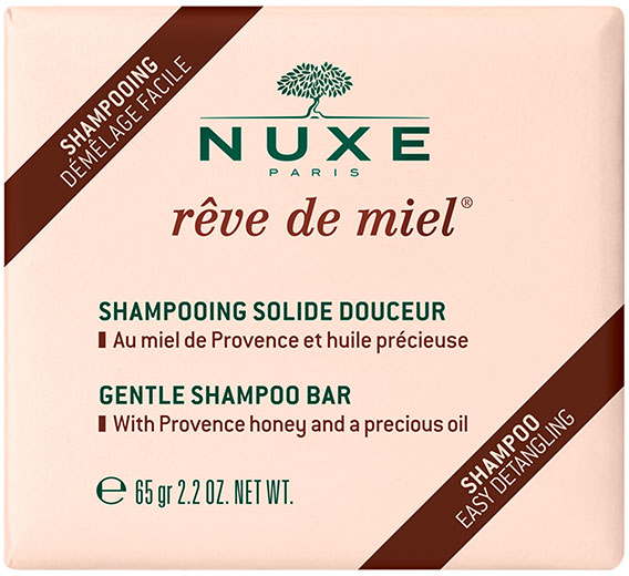 Nuxe Rêve de Miel Shampoing Solide Douceur 65g