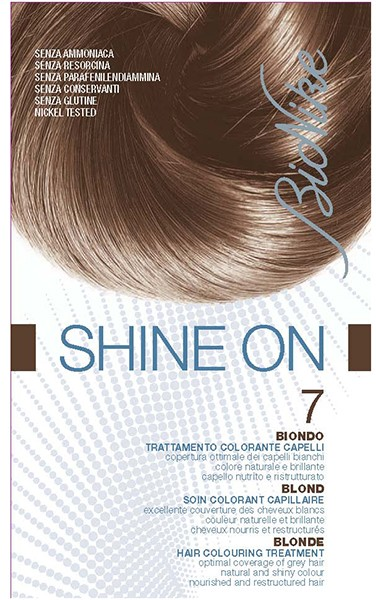 Bionike Shine On Coloration Cheveux Permanente Haute Tolérance Blond 7