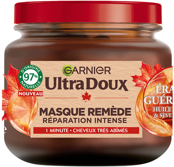 Garnier Ultra Doux Masque Remède Revitalisant Erable Guérisseur 340ml